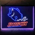 Busch Neon Sign Fishing Camp 3 Color 1