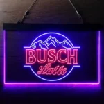 Busch Neon Sign Latte Summit Bar 1