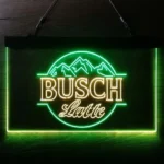 Busch Neon Sign Latte Summit Bar 1
