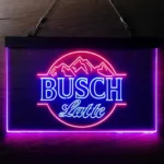 Busch Neon Sign Latte Summit Bar 1
