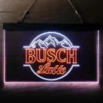 Busch Neon Sign Latte Summit Bar 1