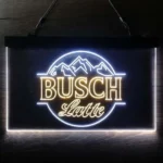 Busch Neon Sign Latte Summit Bar 1