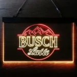 Busch Neon Sign Latte Summit Bar 1