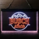 Busch Neon Sign Latte Summit Bar 1