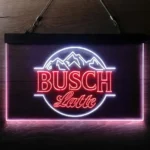 Busch Neon Sign Latte Summit Bar 1