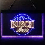 Busch Neon Sign Latte Summit Bar 1