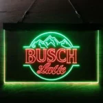 Busch Neon Sign Latte Summit Bar 1
