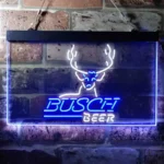 Busch Neon Sign Lodge Deer Hunt 1