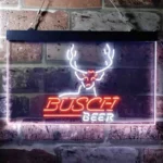 Busch Neon Sign Lodge Deer Hunt 1