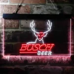 Busch Neon Sign Lodge Deer Hunt 1