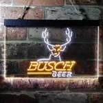 Busch Neon Sign Lodge Deer Hunt 1