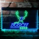 Busch Neon Sign Lodge Deer Hunt 1