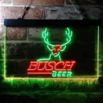 Busch Neon Sign Lodge Deer Hunt 1