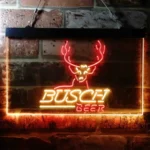 Busch Neon Sign Lodge Deer Hunt 1