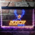 Busch Neon Sign Lodge Deer Hunt 1