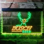 Busch Neon Sign Lodge Deer Hunt 1
