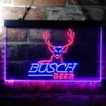 Busch Neon Sign Lodge Deer Hunt 1