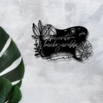 Cannabis Lifestyle Metal Sign Tropical Summer 1