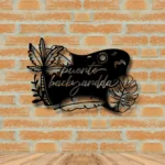 Cannabis Lifestyle Metal Sign Tropical Summer 1