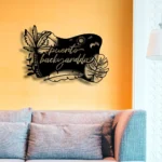 Cannabis Lifestyle Metal Sign Tropical Summer 1