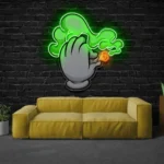 Cannabis Lifestyle Neon Sign Blaze It 1