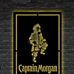 Captain Morgan Metal Sign Rum 1