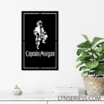Captain Morgan Metal Sign Rum 1