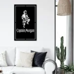 Captain Morgan Metal Sign Rum 1
