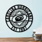 Carolina Hurricanes Metal Sign Custom Nhl 1