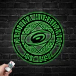 Carolina Hurricanes Metal Sign Custom Nhl 1