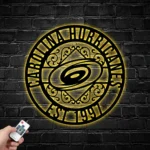 Carolina Hurricanes Metal Sign Custom Nhl 1