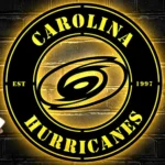 Carolina Hurricanes Metal Sign Logo 1