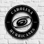 Carolina Hurricanes Metal Sign Logo 1