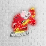 Carolina Hurricanes Neon Sign Mascot Acrylic 1