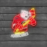 Carolina Hurricanes Neon Sign Mascot Acrylic 1