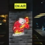 Carolina Hurricanes Neon Sign Mascot Acrylic 1