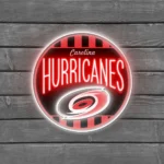Carolina Hurricanes Neon Sign Retro Acrylic 1