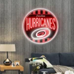 Carolina Hurricanes Neon Sign Retro Acrylic 1