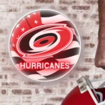 Carolina Hurricanes Neon Sign Us Flag Acrylic 1