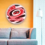 Carolina Hurricanes Neon Sign Us Flag Acrylic 1