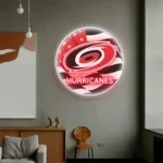 Carolina Hurricanes Neon Sign Us Flag Acrylic 1