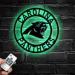 Carolina Panthers Metal Sign Nfl 1