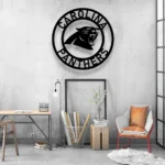 Carolina Panthers Metal Sign Nfl 1
