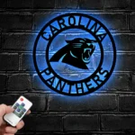 Carolina Panthers Metal Sign Nfl 1