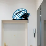 Carolina Panthers Metal Sign Panther Game Day 1