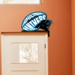 Carolina Panthers Metal Sign Panther Game Day 1