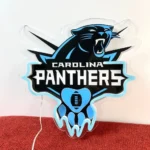 Carolina Panthers Neon Sign Carolina Cat Logo 1