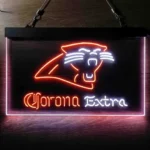 Carolina Panthers Neon Sign Corona Extra 1