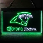 Carolina Panthers Neon Sign Corona Extra 1