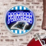 Carolina Panthers Neon Sign Vintage Acrylic 1